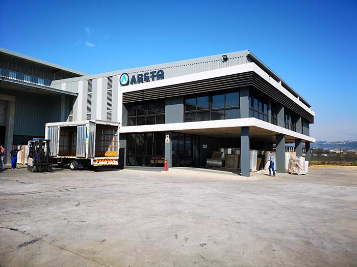 Fully-automatic Slitting Machine & Tower Packing Machine In Absto’s Durban’s Plant