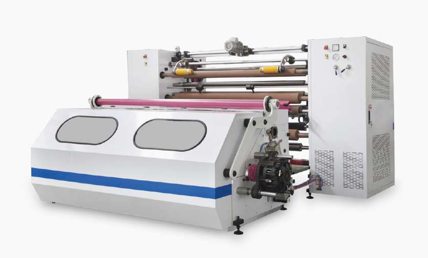 Large Diameter Size BOPP Packing Tape Slitting Machine02