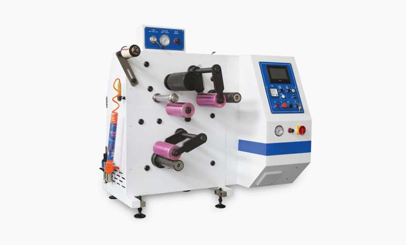 Single Shaft Cantilever Rewinding Machine